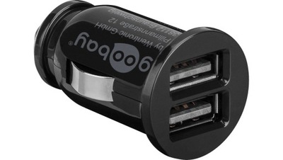 Goobay Dual USB car charger 58912 USB 2.0 port A, 3.1 A, 12 V 