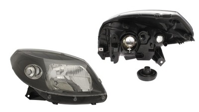 Фара лампа правая dacia sandero renault sandero sd 08-13 фото №1