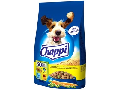 Karma dla psa CHAPPI Drób z warzywami 500 g