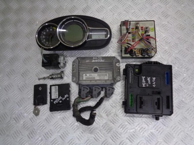 Бортовой компьютер набор стартовый иммобилайзер renault megane 3 iii 1.4 tce 08- 237100293r фото №1