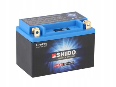 SHIDO BATERÍA LITOWO-JONOWY HONDA CD 250 U 88-92  