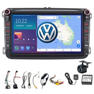 RADIO 2DIN VW PASSAT GOLF JETTA POLO 4 64G  