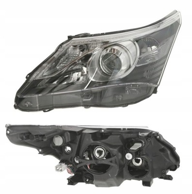 Фара лампа левый toyota avensis t27 12- фото №1