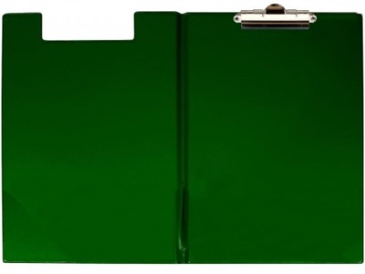 Clipboard A4 ciemny zielony TRES