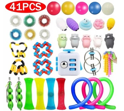 Zestaw Brinquedos Pop To Fidget Toy-push 41 szt