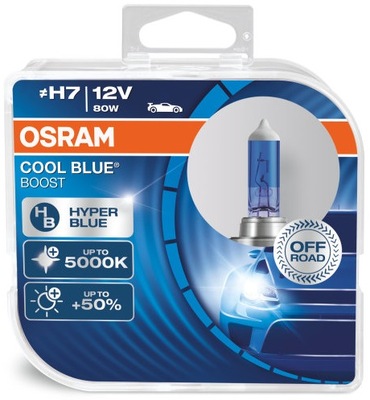 LAMP H7 OSRAM COOL BLUE BOOST XENON EFFECT  