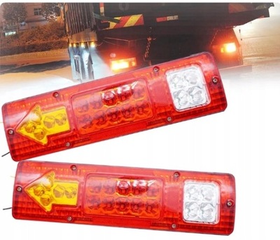 Лампы задние led do прицепа набор лампа do przyczep naczep lawet задняя фото №1
