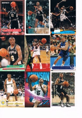 NBA Avery Johnson Spurs 21 kart bez powtórek