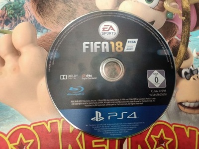 PS4 FIFA 18 PL / SPORTOWA / SAMA PŁYTA
