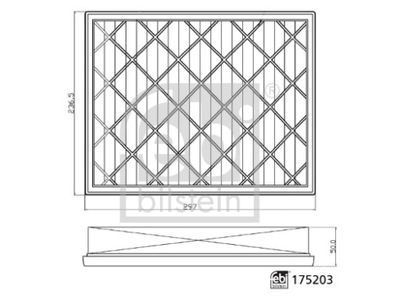 FILTRO AIRE 175203  