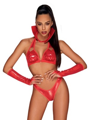 Czerwony kostium Vampines Obsessive r.L/XL