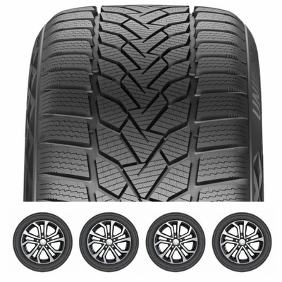 4 PCS. TIRES WINTER 205/55R16 UNIROYAL WINTEREXPERT  