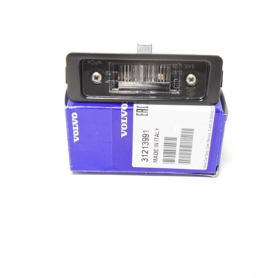 Лампа лампа освітлення номерного знака реєстраційний volvo c30 фото №1