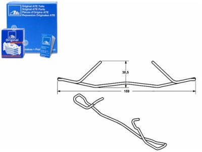 KIT MONTAGE PLAQUETTES MINI (R50 R53) (R52) NISS 