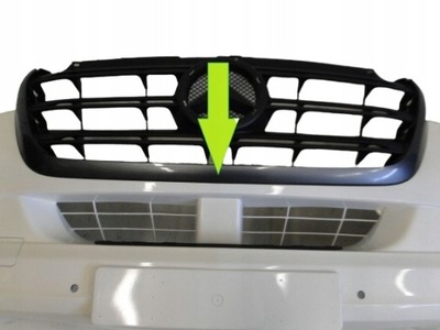 Mercedes молдинг pod решітка радіатора рама нижня решітка sprinter w907 907 w910 910 фото №1