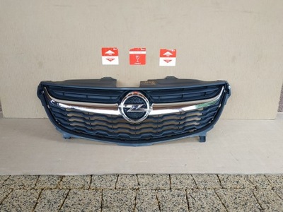 Решітка радіатора решітка радіатора хром opel karl фото №1