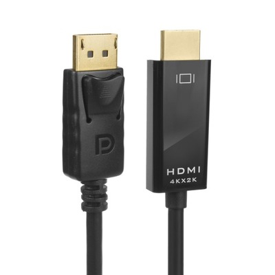 Kabel Display Port (DP) - HDMI Maclean, 4K/30Hz, 1