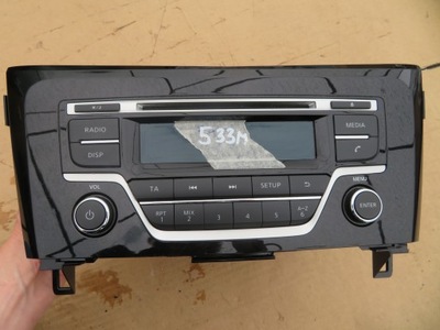 Радіо nissan qashqai ii suv j11 vpdnmf-18b890-dd фото №1