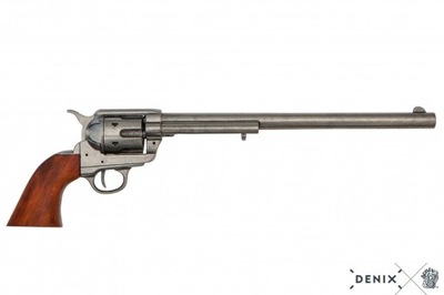 Replika rewolweru CAL.45 Peacemaker 12", USA 1873 Szara