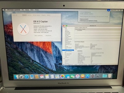 Apple MacBook Air i7 1,8Ghz 128SSD