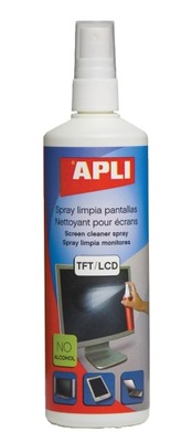 Spray do czyszczenia ekranów TFT/LCD APLI 250ml