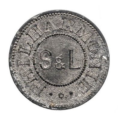 Żeton, Philharmonie S&L 1895