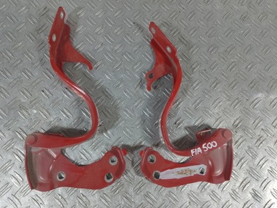 Fiat 500 cabrio 15- петлі капот комплект фото №1