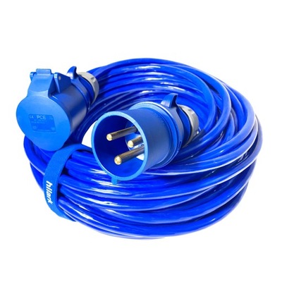 PRZEDŁUŻACZ DO KAMPERA CEE H07BQ-F 2,5 2m PUR