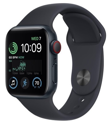 Apple Watch SE GPS + Cellular LTE 40mm Czarny