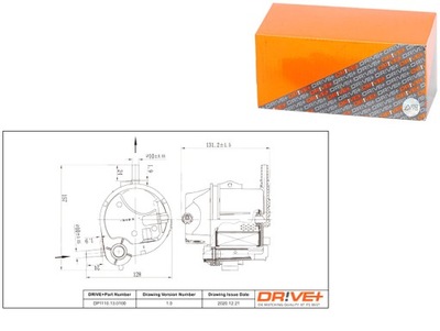 FILTRO COMBUSTIBLES CITROEN DIESEL 1.4 03-09 C 2 DRIVE+  