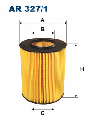 FILTRO AIRE AR 327/1  