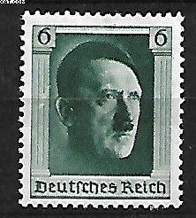 NIEMCY REICH 646 ADOLF HITLER CZYSTE z bloku