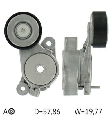 TENSOR CORREA WIELOROWK. VW 1,4TSI VKM 31125  