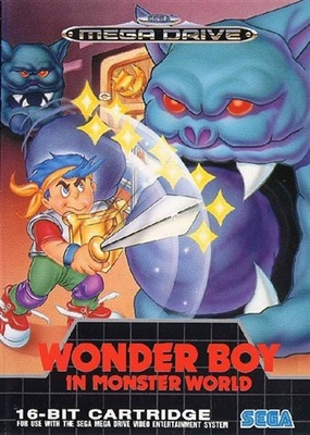 Wonderboy In Monster World - SEGA MEGA DRIVE SMD PAL PUDEŁKO