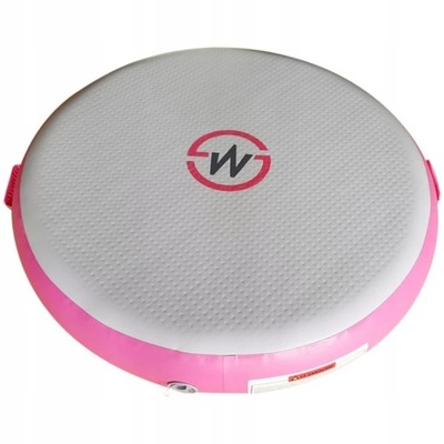 AirSpot Trampolina Dmuchana MASTER 100 x 20 cm Grey Pink