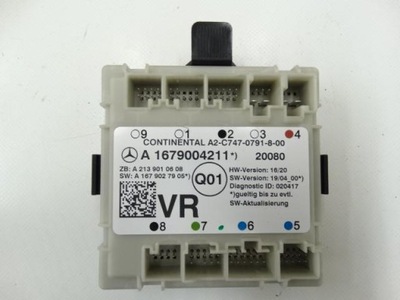 Модуль блок керування двері правий перед mercedes w213 фото №1