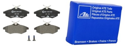 Гальмівні колодки гальмівні перед citroen c2 2003-, c3 2002- фото №1