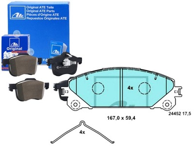 Тормозные колодки тормозные керамические lexus es nx rx toyota фото №1
