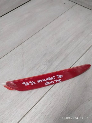 9694. hyundai i10 dblask бампер лівий задня 92405-0x100 фото №1