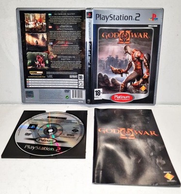 Gra God Of War II PS2 PŁYTA BDB