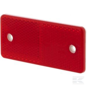 REFLECTOR PROSTOKATNY CON OTWORAMI ROJO NUEVO HOLLAND CASE 8RA003326001  