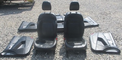 Сидіння перед заднє сидіння задня обшивки двері шкіра kia sportage iii фото №1