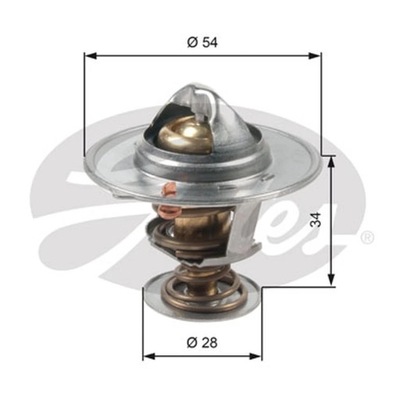 TERMOSTAT, MATERIAL DE REFRIGERACIÓN GATES TH47685G1  