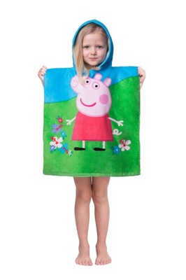 ŚWINKA PEPPA PIG GEORGE RĘCZNIK PONCZO PONCHO