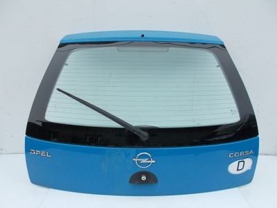 Крышка багажника задняя стекло opel corsa c 5d y20a фото №1