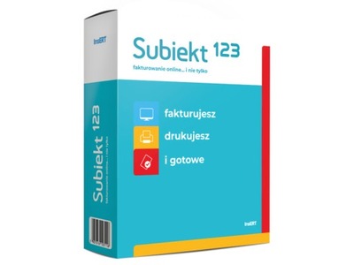 Program INSERT Subiekt 123 Pakiet Podstawowy