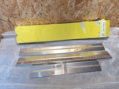 Накладки пороговые внутреннее toyota corolla e21 19- комплект фото №1