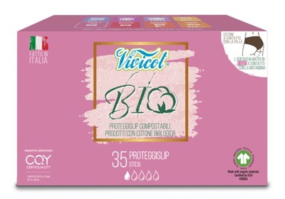 VIVICOT BIO WKŁADKI HIGIENICZNE 100% 35szt ORGANIC