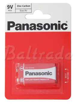 bateria 6F22 Panasonic 9V