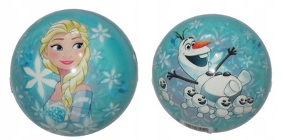 PIŁKA gumowa FROZEN Kraina Lodu 14cm TREFL DISNEY